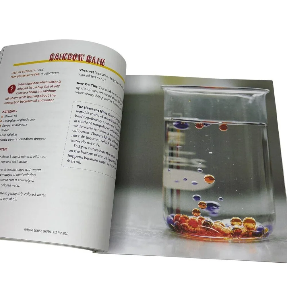 Science Experiments for Kids Books Steam Projects Book